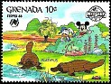 Grenada 1988 Walt Disney 10 ¢ Multicolor Scott 1643. Grenada 1988 Scott 1643 Disney. Uploaded by susofe